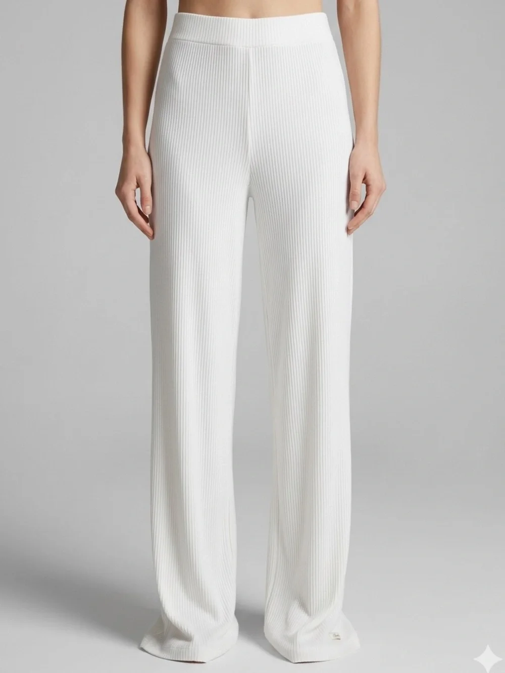 SKIMS Soft Ribbed Flowy Sleep Pants Color Way Marble Size Medium NEW - Picture 2 of 6